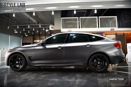 BMW 3GT : 3M 사틴 다크그레이 전체랩핑 / 하남랩핑 / 스타일랩 / 하남시 초일동