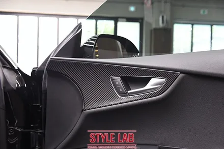 아우디 A7 실내 카본랩핑 - 스타일랩(STYLE LAB) / 강남, 송파, 잠실 랩핑 / 미사랩핑 / 하남랩핑 / 하남시 초일동