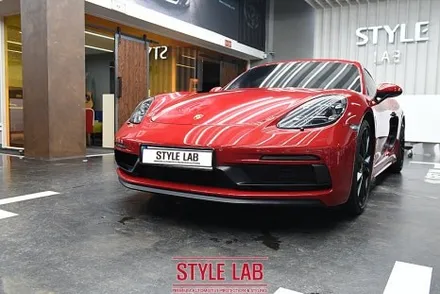 포르쉐 카이맨 718 GTS 앞범퍼 PPF 시공(보험처리) - 스타일랩(STYLE LAB) / 강남PPF, 송파, 잠실 랩핑/ 하남PPF / 하남시 초일동