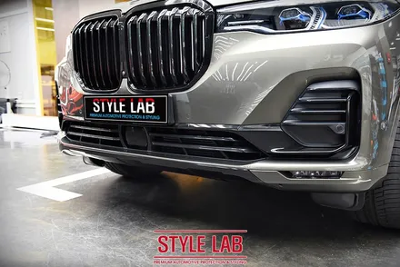 BMW X7 크롬죽이기 유광블랙 랩핑, 키드니그릴 교체/ 하남랩핑/미사랩핑/강동랩핑/강남랩핑/스타일랩하남점 / 하남시 초일동