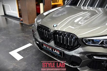 BMW G06 X6 : 블랙PPF 루프스킨, 크롬죽이기, 디퓨저 및 사이드가니쉬 블랙랩핑, 키드니그릴 블랙교체/ 하남, 미사 랩핑 PPF 전문점 스타일랩 / 하남시 초일동