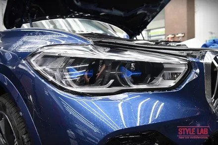 BMW X5 부분PPF - 본넷, 실내, 전면 하이그로시, 생활보호패키지, 도어스텝 / 하남PPF  스타일랩 / 하남시 초일동