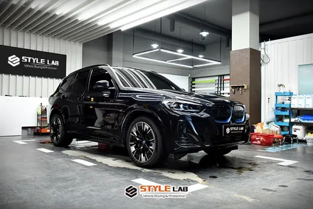 BMW iX3 신차 출고 후 PPF 시공으로 보호하기. X3, X4 모델에게 인기좋은 시공부위는? 스타일랩 / 하남시 초일동
