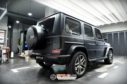 슈퍼카가 차라리 낫다! 가장 손이 많이가고 인내심을 요구하는 모델은? 벤츠 G63 AMG 무광PPF로 전체 입히기! 스타일랩 / 하남시 초일동