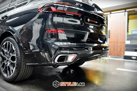 BMW X7 루프랙 크롬죽이기 좀 도와주세요! 퇴짜맞고 온 X7의 크롬죽이기! 위례에서 하남으로~ 랩핑전문 스타일랩 / 하남시 초일동