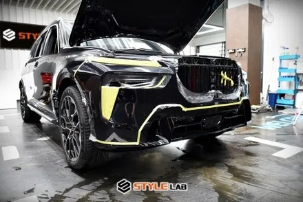 BMW X7 디바인쉘 PPF로 보호하기! 블랙의 가장 완벽한 보호는 PPF 입니다. 하남 PPF 잘하는 곳 스타일랩에서! / 하남시 초일동