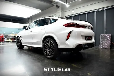 [하남 스타일랩] BMW X6M 컴페티션 전체랩핑 - 무광 건메탈 그레이 메탈릭 / 하남시 초일동