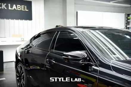 BMW M850i 8시리즈 전체 크롬죽이기 / 뒷범퍼 하단 블랙 랩핑 / 하남랩핑 하남크롬죽이기 스타일랩 / 하남시 초일동