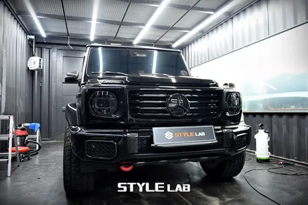 벤츠 G바겐 G450d 윈드쉴드 보호필름 엑소쉴드 GT3 시공 / 하남윈드쉴드 강동윈드쉴드 송파윈드쉴드 / 하남시 초일동