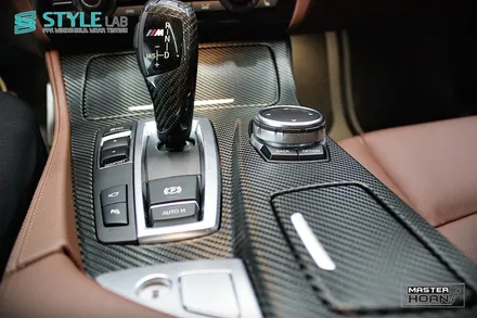 [스타일랩 하남점] BMW 520d F10 모델. 인기가 가장 좋은 카본블랙으로 실내랩핑 하기 / 분당, 잠실, 판교 랩핑 전문 / 하남시 초일동