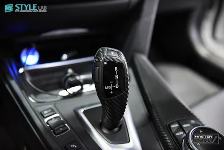 [스타일랩 하남점] BMW F30 320d : 3M 카본 블랙 실내랩핑 시공. 우드 분위기를 바꿔보자! 하남, 미사강변도시 랩핑 / 하남시 초일동