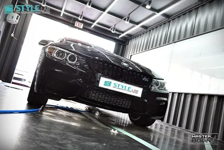 BMW 428i 쿠페 실내 헥사고날 트림 3M 카본블랙으로 랩핑하기 + BMW 실내랩핑 + 스타일랩 하남점 / 하남시 초일동