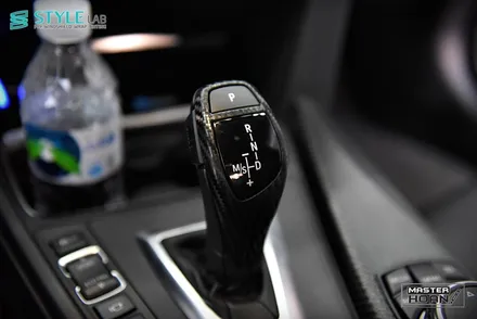 BMW 435d 그란쿠페 실내 인테리어 트림 랩핑 + 3M 카본블랙 + BMW 실내랩핑 + 스타일랩 하남점 / 하남시 초일동