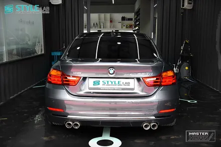 BMW 420d 그란쿠페 에이버리 유광 블랙 루프스킨 시공 + BMW 루프스킨 + 하남루프스킨 + 하남랩핑 + 스타일랩하남점 / 하남시 초일동
