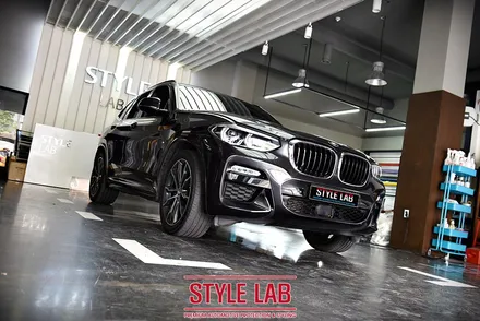 BMW G01 X3 : 3M 180MC 유광 카본 실내랩핑/ 하남랩핑/ 미사랩핑/ 강동랩핑/ 송파랩핑/ 구리랩핑/ 스타일랩 / 하남시 초일동