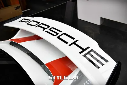포르쉐 GT3 커스텀데칼 - GT3 R 스타일로 꾸미기 / 하남랩핑 강동랩핑 송파랩핑 스타일랩 / 하남시 초일동