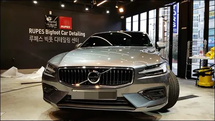 울산 볼보 S60 PPF로 본넷, 앞범퍼, 휀다 스크래치 돌빵 보호 / 울산 북구, 부산, 포항