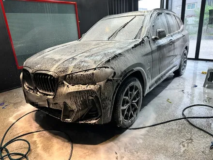 울산 낙수 피해 BMW X3 오염물 제거하고 광택, 유리막 코팅 시공 / 울산 북구, 부산, 포항