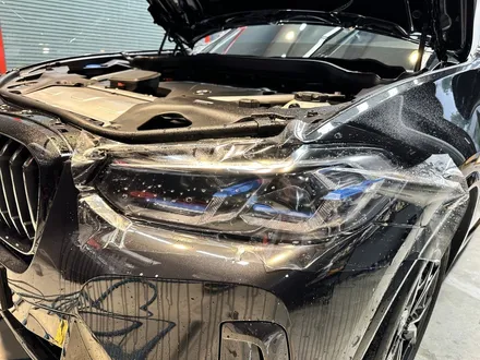 울산 낙수 피해 BMW X3 오염물 제거하고 광택, 유리막 코팅 시공 / 울산 북구, 부산, 포항