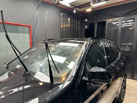울산 낙수 피해 BMW X3 오염물 제거하고 광택, 유리막 코팅 시공 / 울산 북구, 부산, 포항
