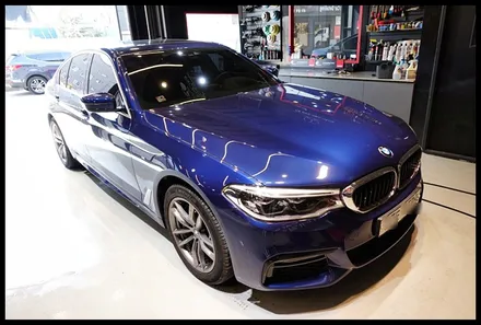 BMW 530i 울산 프리미엄세차, 고체왁스 콘콜소로 물광 만들기 / 울산 북구, 부산, 포항