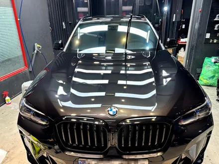 울산 낙수 피해 BMW X3 오염물 제거하고 광택, 유리막 코팅 시공 / 울산 북구, 부산, 포항