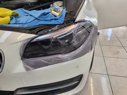 BMW 5시리즈 울산 헤드라이트 스모크 PPF 시공하기 / 울산 북구, 부산, 포항