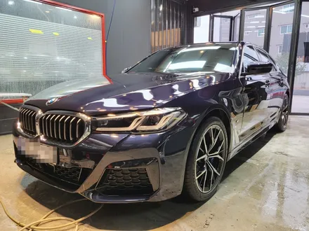 울산 BMW 5시리즈 530i G30 가죽 시트 복원, 디테일링 세차 시공! / 울산 북구, 부산, 포항