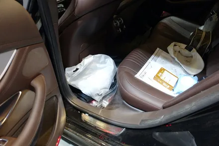 울산중구세차, 벤츠CLS 실내집중 세차, 하이그로시 스크래치 해결 방법 / 울산 북구, 부산, 포항