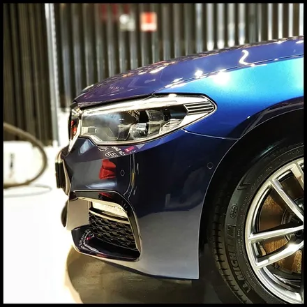 BMW 530i 울산 프리미엄세차, 고체왁스 콘콜소로 물광 만들기 / 울산 북구, 부산, 포항