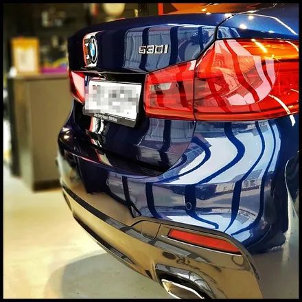 BMW 530i 울산 프리미엄세차, 고체왁스 콘콜소로 물광 만들기 / 울산 북구, 부산, 포항
