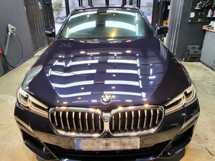 울산 BMW 5시리즈 530i G30 가죽 시트 복원, 디테일링 세차 시공! / 울산 북구, 부산, 포항