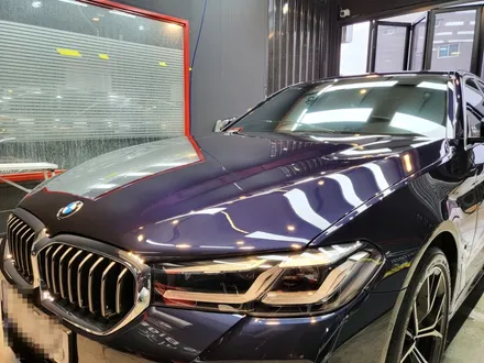 울산 BMW 5시리즈 530i G30 가죽 시트 복원, 디테일링 세차 시공! / 울산 북구, 부산, 포항