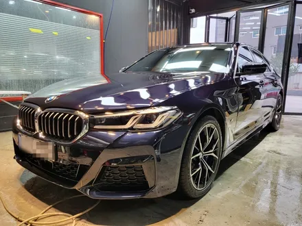 울산 BMW 5시리즈 530i G30 가죽 시트 복원, 디테일링 세차 시공! / 울산 북구, 부산, 포항