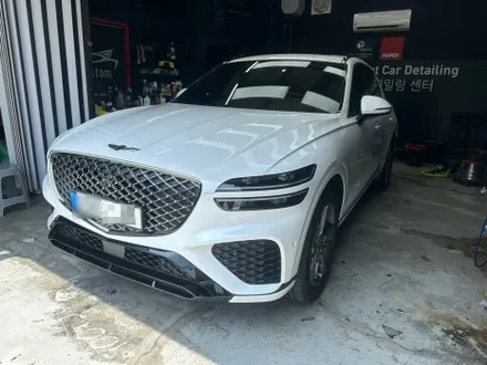 제네시스 GV70 대쉬보드 방향제 흘린 자국 깔끔하게 복원!! / 울산 북구, 부산, 포항