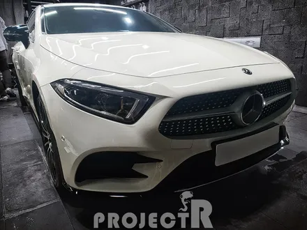 벤츠 CLS 신형 포인트 부분 랩핑, 3M1080 유광블랙  by 부천 랩핑 프로젝트R / 부천 원미구 상동