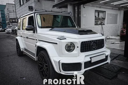 벤츠 지바겐 G63 AMG 카본 부분 랩핑 시공기 by 부천 상동 자동차 래핑 전문점 프로젝트알 / 부천 원미구 상동