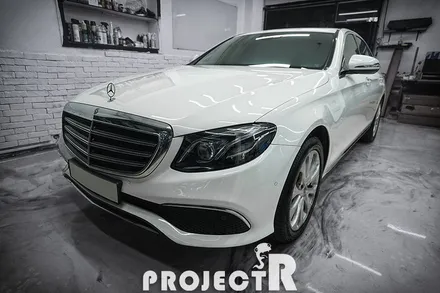 벤츠 E클래스 E220d 열차단 썬팅, 글라스틴트 선셋 윈도 틴팅 재시공기 by 부천썬팅 프로젝트R / 부천 원미구 상동
