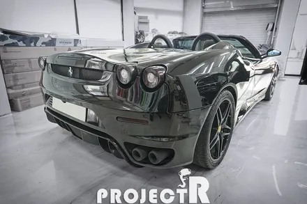 페라리 F430 테일 라이트 필름 및 카본 데칼 부분 포인트 랩핑 by 프로젝트알 / 부천 원미구 상동