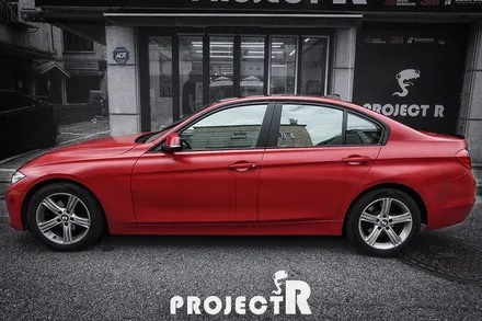 BMW 3시리즈 열차단 썬팅, 글라스틴트 선셋 윈도 틴팅 재시공기 by 부천 썬팅 프로젝트알 / 부천 원미구 상동