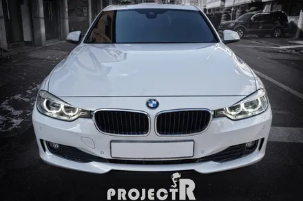 BMW 3시리즈 글라스틴트 선셋 열차단 썬팅(윈도틴팅), 3M2080 매트릭스블랙 실내 포인트 랩핑 by 프로젝트알 / 부천 원미구 상동