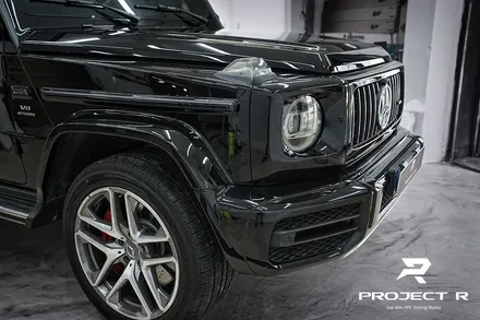 벤츠 G63 AMG 전체 PPF, 지바겐 나이트패키지(크롬죽이기) 시공, 부천PPF 프로젝트R / 부천 원미구 상동
