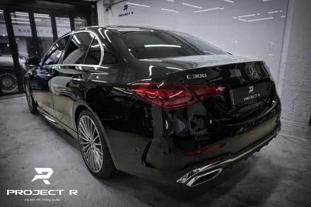 벤츠C클래스 C300 전체 PPF 시공, 울트라핏 XP크리스탈, 부천PPF 프로젝트알 / 부천 원미구 상동