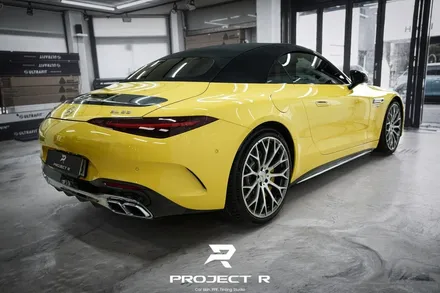 벤츠 SL63 AMG 스텍 윈드쉴드, UPPF 전체 PPF 및 카본PPF, 부천 프로젝트알 / 부천 원미구 상동