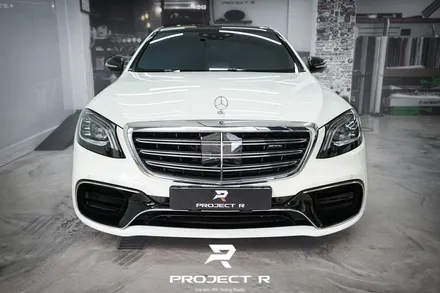 벤츠 S63 AMG 전체 PPF, 울트라핏 XP 크리스탈 시공, 부천PPF 프로젝트알 / 부천 원미구 상동