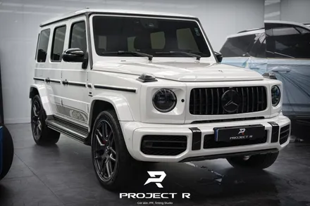벤츠 G63 AMG 지바겐 범퍼 PPF 재시공, 울트라핏 XP크리스탈 부천PPF 프로젝트알 / 부천 원미구 상동