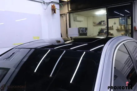 부천루프스킨전문점 프로젝트알 bmw 730d 사이드미러,루프스킨시공 / 부천 원미구 상동