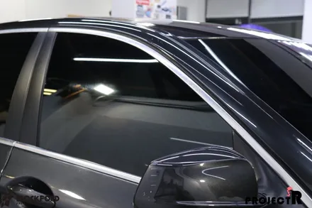 부천썬팅 잘하는곳은 이곳입니다 BMW F10 5시리즈 블락포디 블랙크롬 재시공 후기 / 부천 원미구 상동