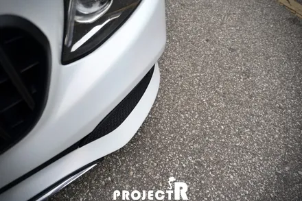 벤츠 E클래스 E300 전체랩핑, 에이버리 사틴 화이트 자동차 래핑 재시공기 by 프로젝트알 / 부천 원미구 상동