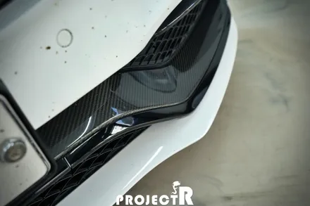 벤츠 C63 AMG 바이퍼 라인 데칼 부분 포인트 랩핑 by 프로젝트R / 부천 원미구 상동